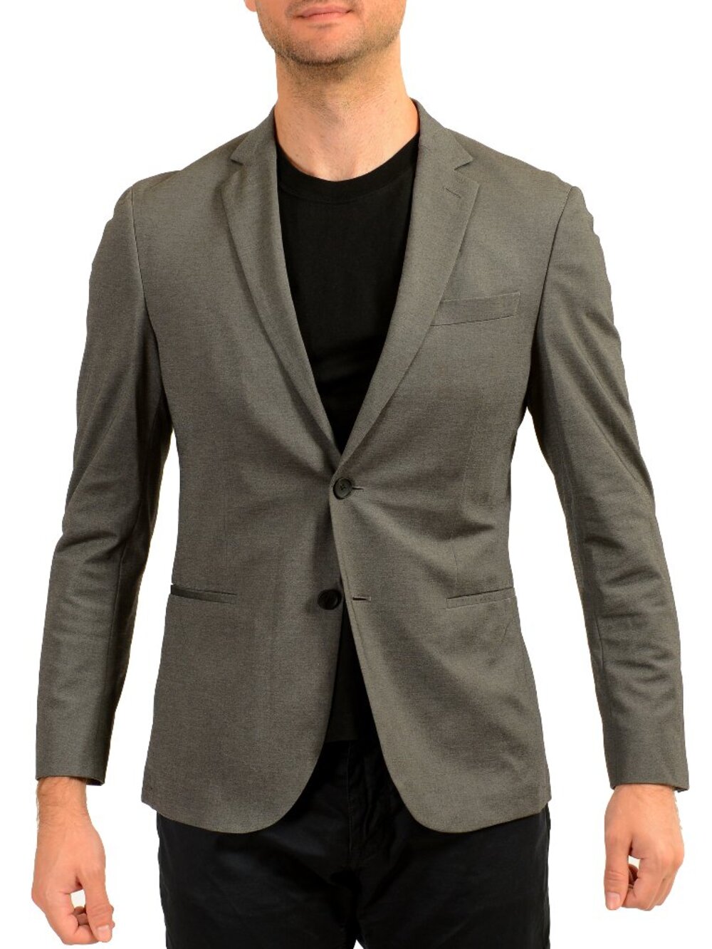 Hugo Boss Men's "Norwin4-J" Slim Fit Gray Sport Coat Blazer US 38R IT 48R